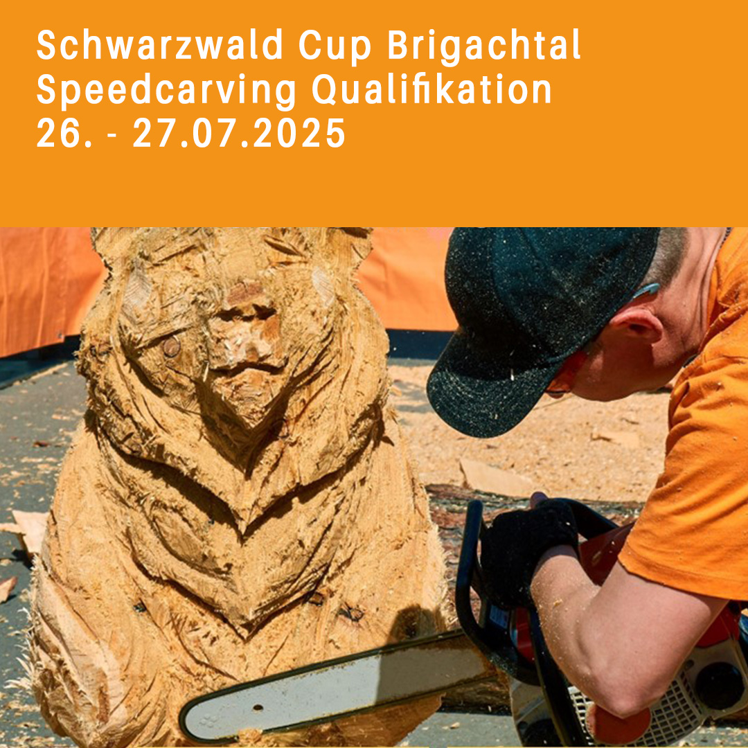 Schwarzwald-Cup Brigachtal 2025: Die Kunst des Kettensägenschnitzens hautnah erleben
