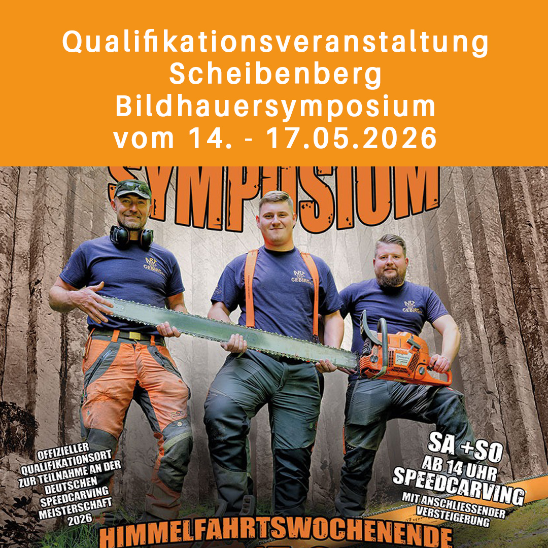 Holzbildhauer‑Symposium Scheibenberg 2026